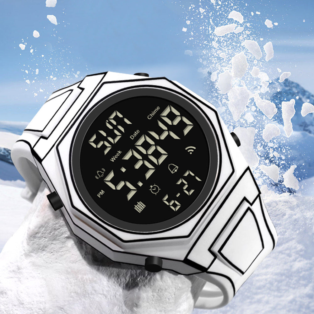 2024 New Student Cartoon Men's Watch Creative Two-dimensional Cartoon Wind Watch Depth Waterproof Fashion Watch